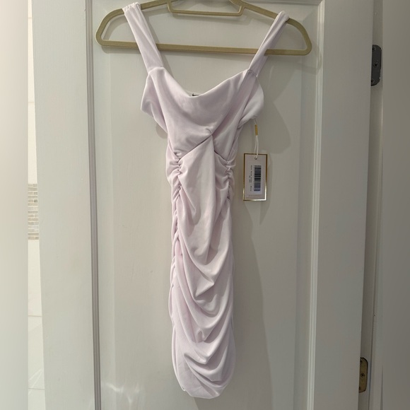 Runaway the Label Zora Twist Dress 
White - Picture 2 of 5